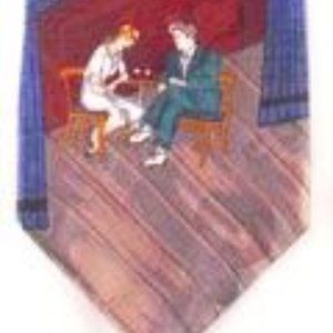 ELVIS COLLECTION IT GUITAR LOVE ME Tender silk tie